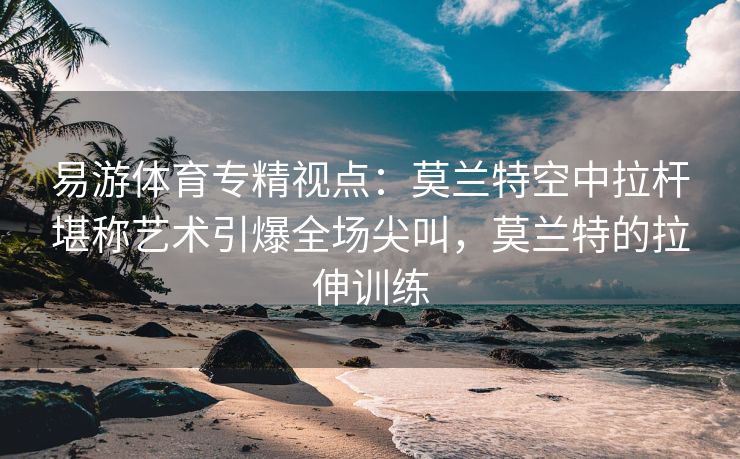 易游体育专精视点：莫兰特空中拉杆堪称艺术引爆全场尖叫，莫兰特的拉伸训练  第2张